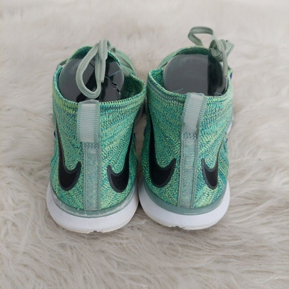 Nike Train Ultrafast Flyknit Green Size US 7 Running Shoe Mesh 843694-300 Men's - Picture 8 of 12